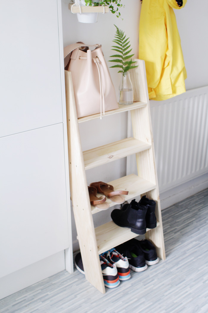 DIY Shoe Ladder