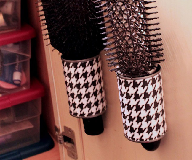 Uncanny Hairbrush Holder