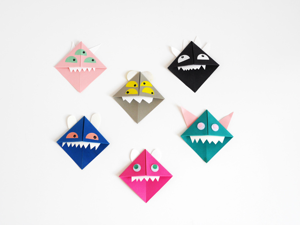 Origami Paper Monsters