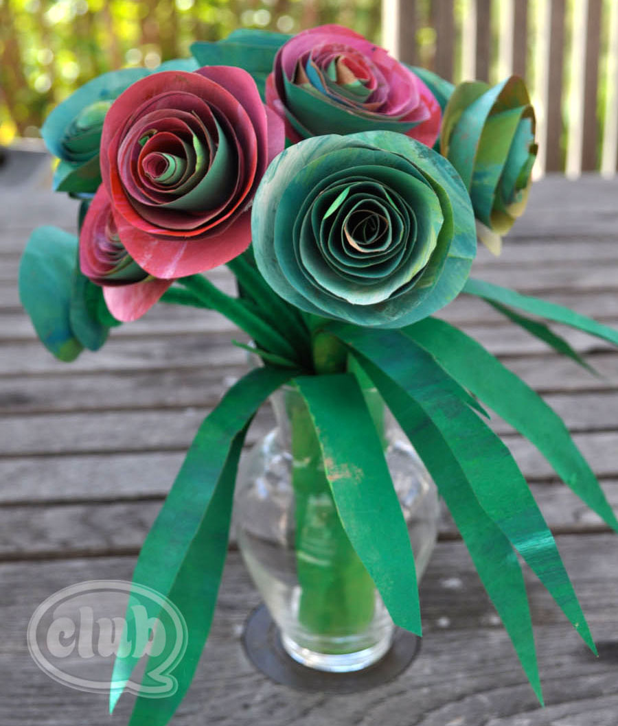 Paper Bag Roses