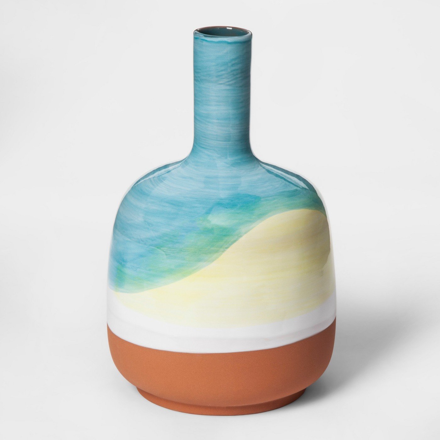 Hand Painted Ceramic Bud Vase