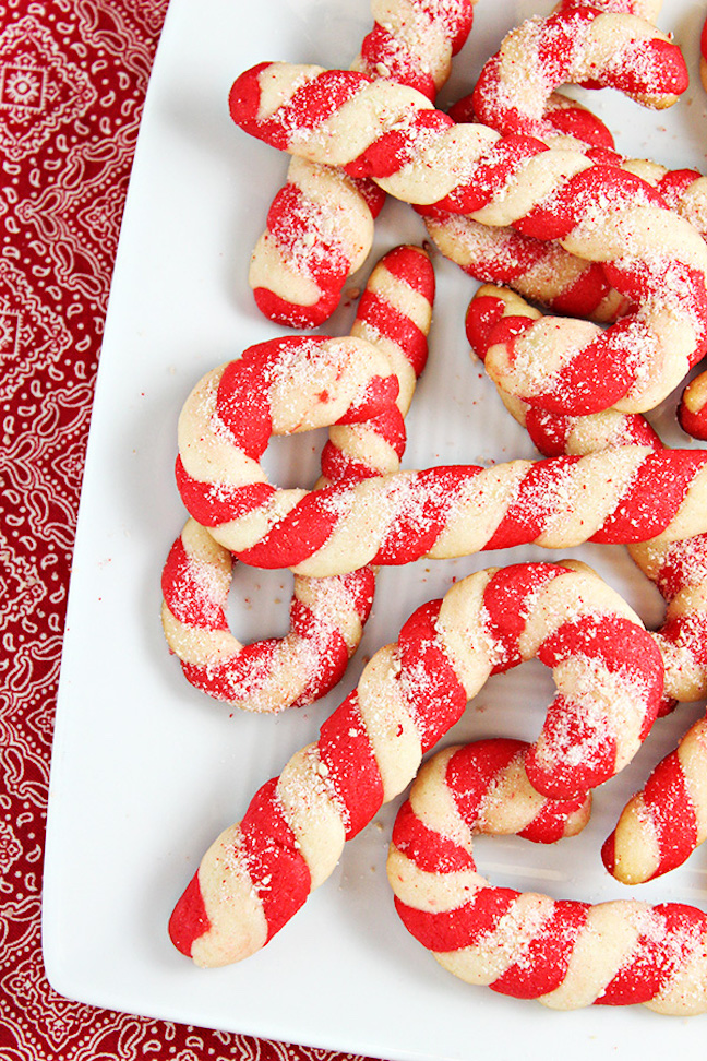 Candy Cane Cookies