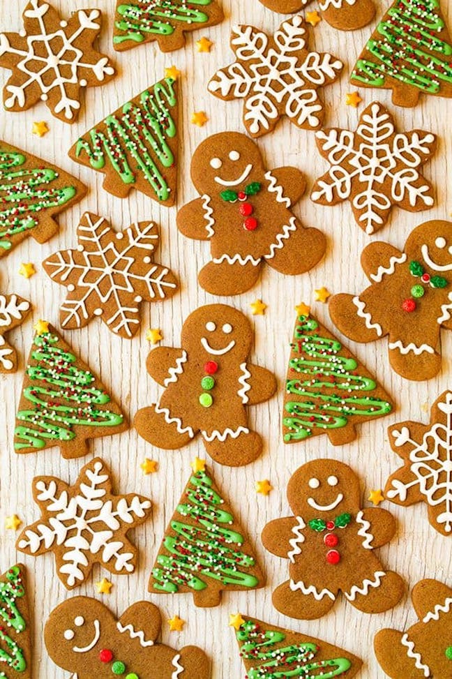 Soft, Chewy Gingerbread Cookies