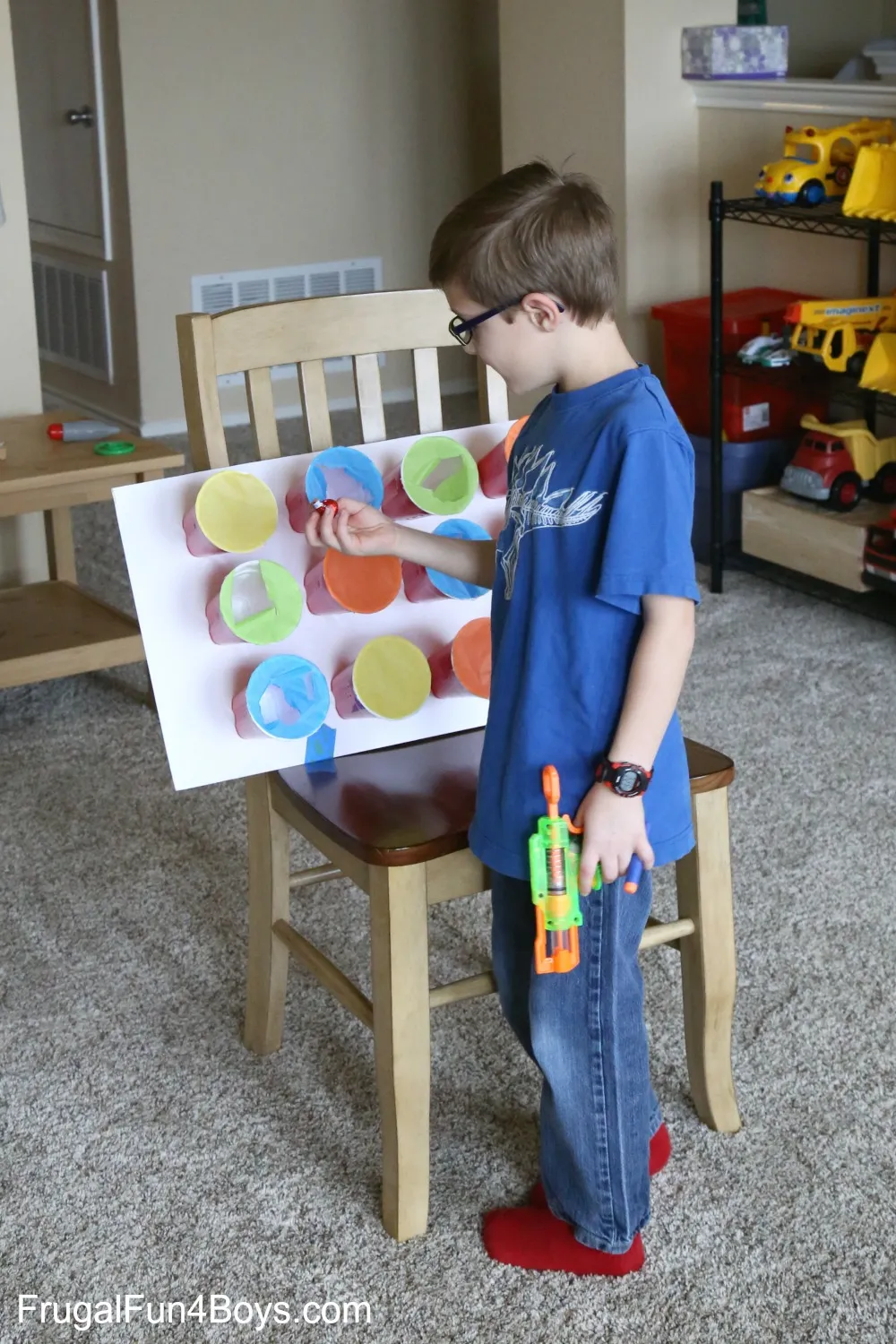 Nerf Target Prize Party Game