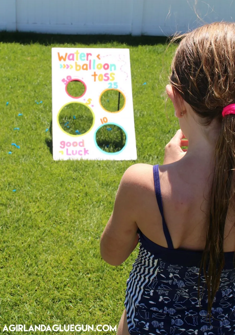 Water Balloon Toss Party Game