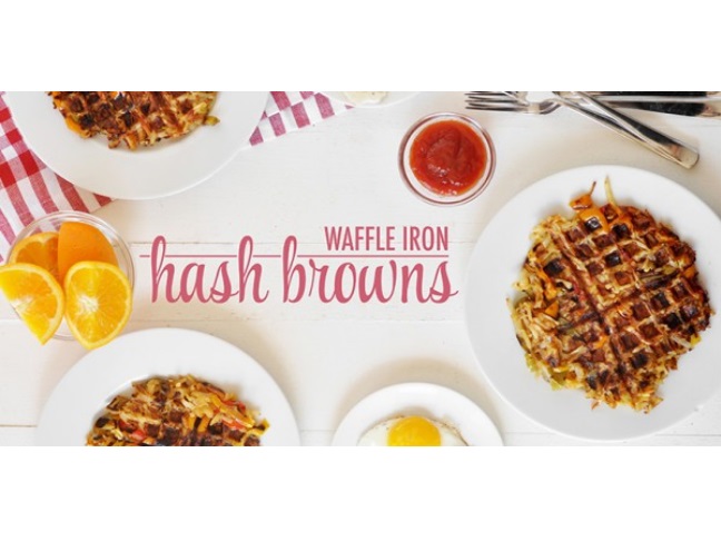 Waffle Iron Hash Browns