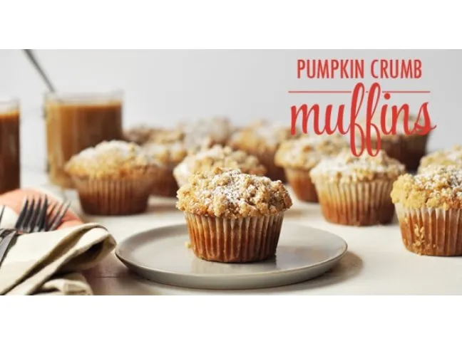 Pumpkin Crumb Muffins