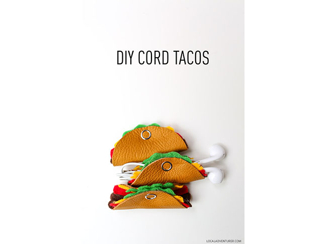 DIY Cord Tacos  