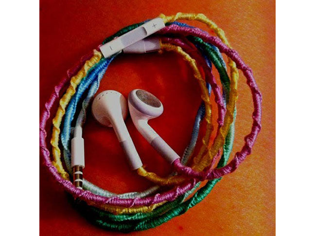 Embroidered Headphones 