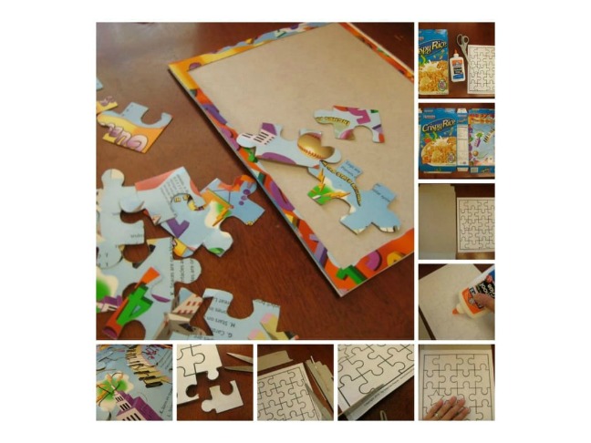 Cereal Box Puzzles   