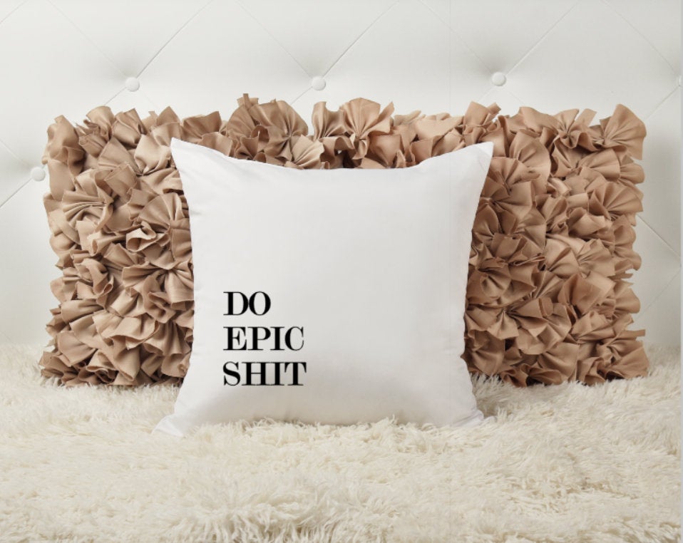 Epic Shit Throw Pillow