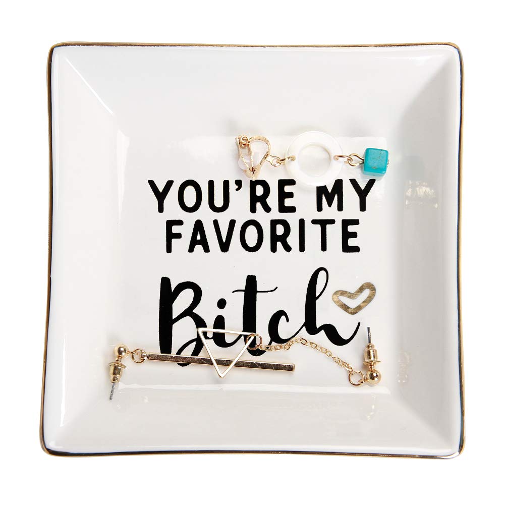 Fave Bitch Jewelry Tray