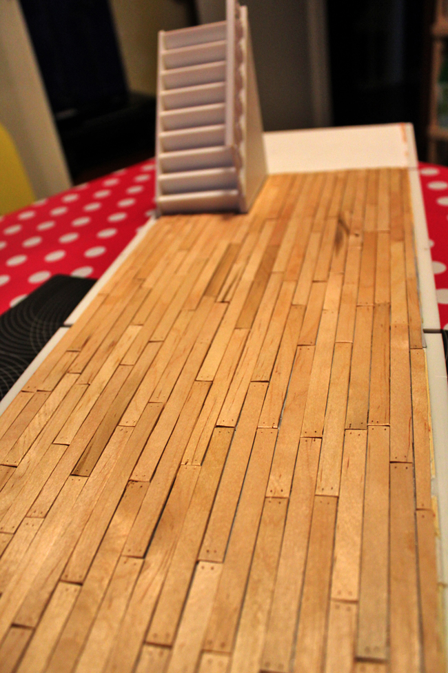 Hardwood Floor DIY Dollhouse