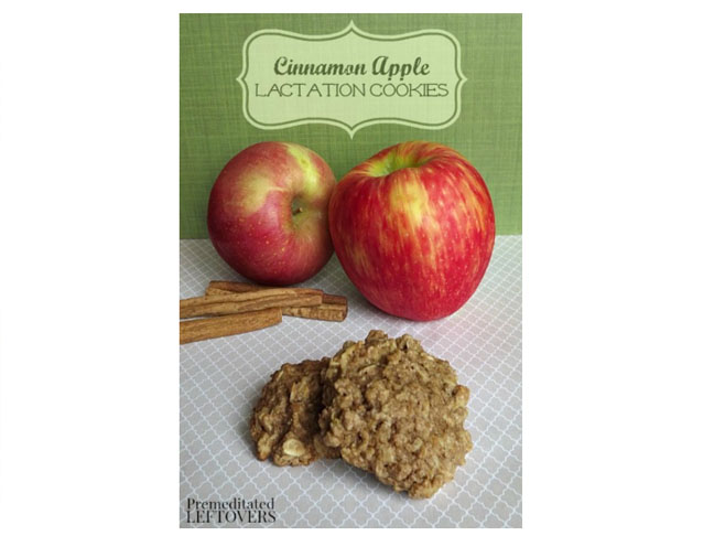 Apple Cinnamon Lactation Cookies