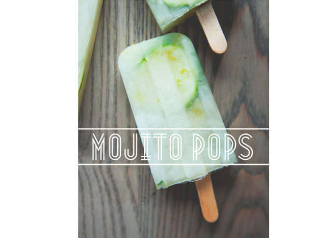 Mojito Pops