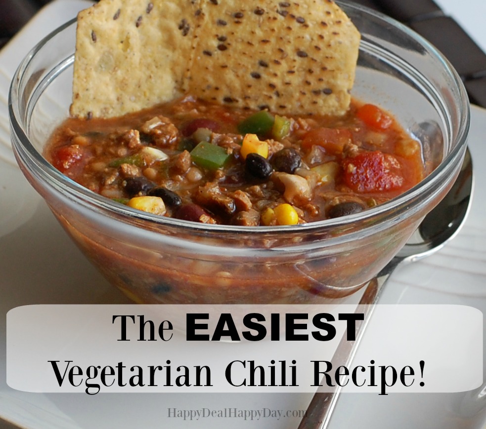 Easiest Vegetarian Chili Recipe