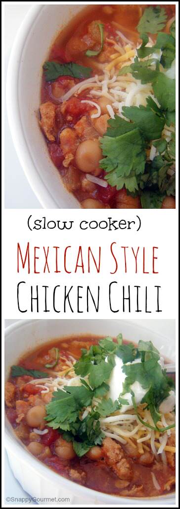 Mexican Style Chicken Chili