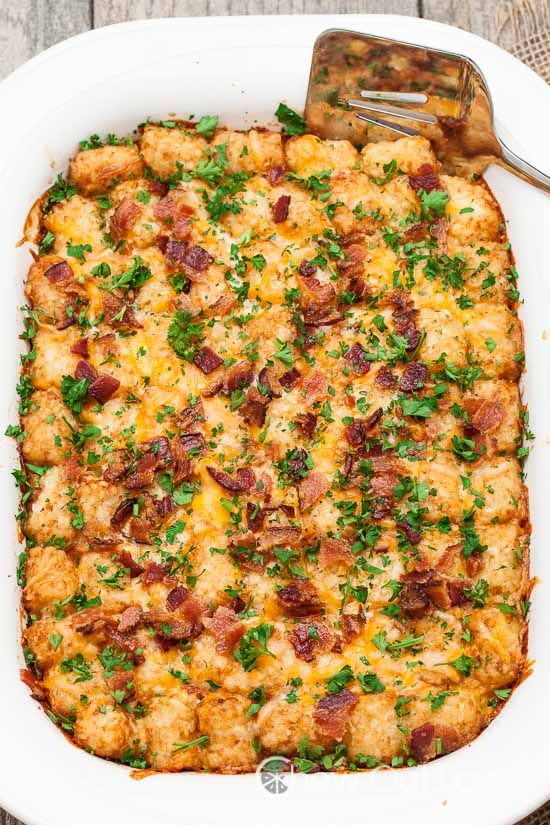 Tater Tot Breakfast Bake