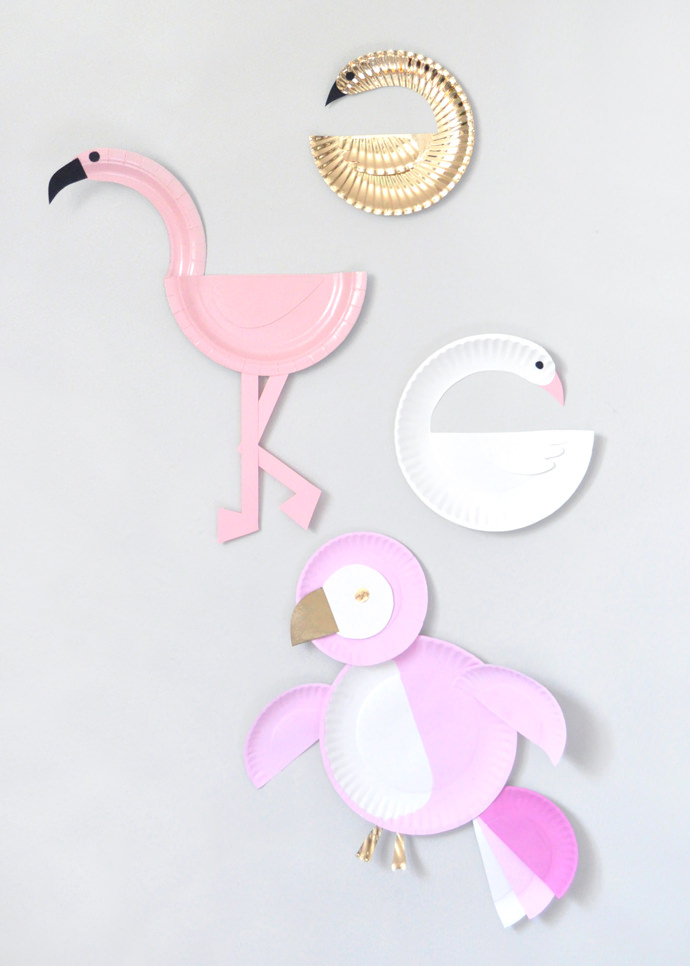 Paper Plate Birds