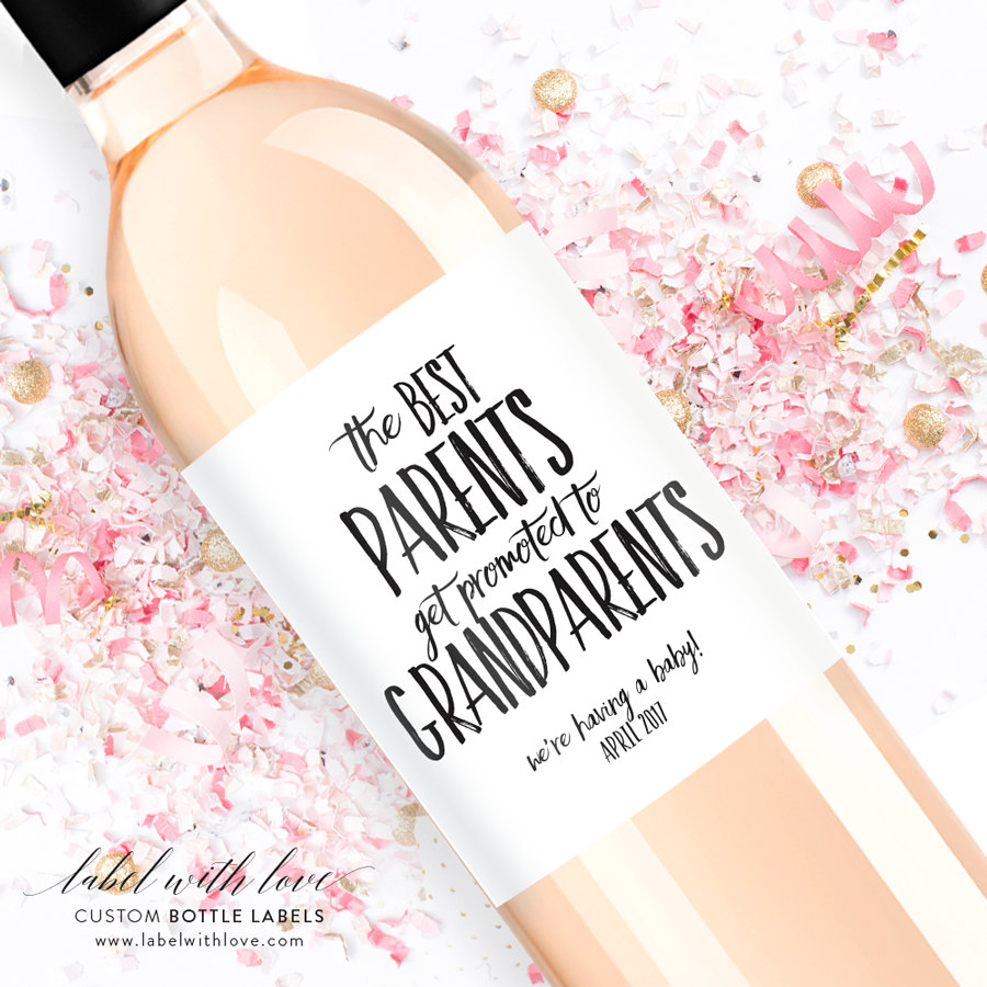 Parent Promotion Wine Labels
