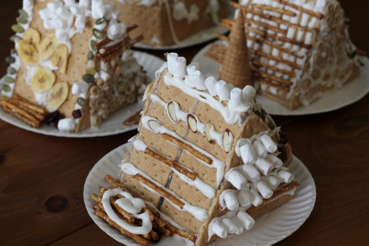 Graham Cracker Houses