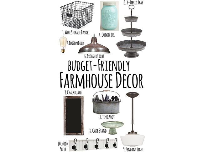 Budget Farmhouse Decor 101