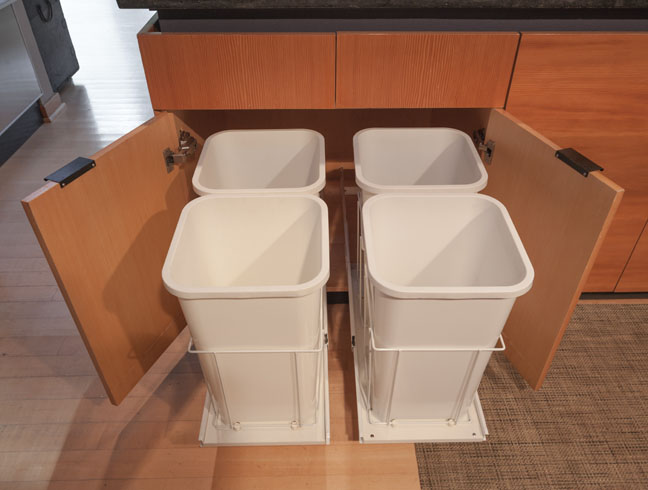 Kitchen trash cans