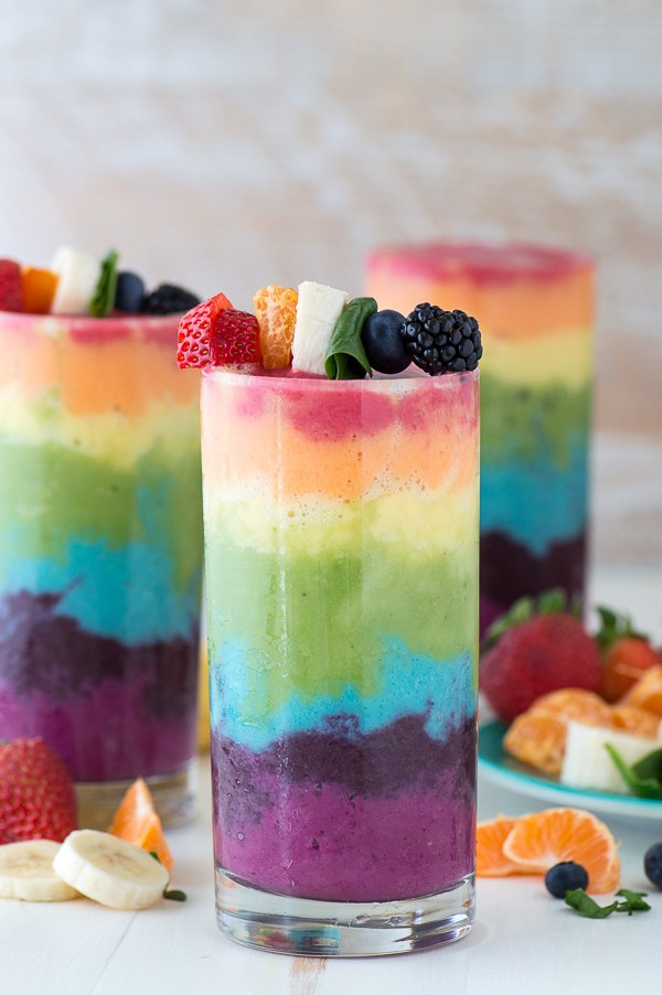 Rainbow smoothie