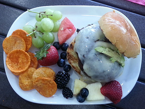 Grilled Portobello Mushroom Burger