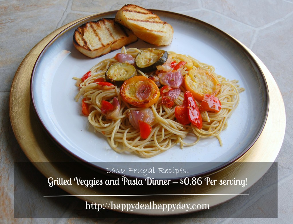 Easy Grilled Veggie and Pasta