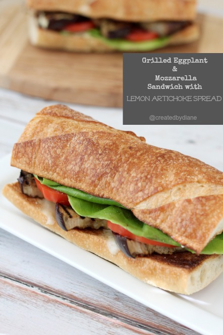 Grilled Eggplant Sandwich