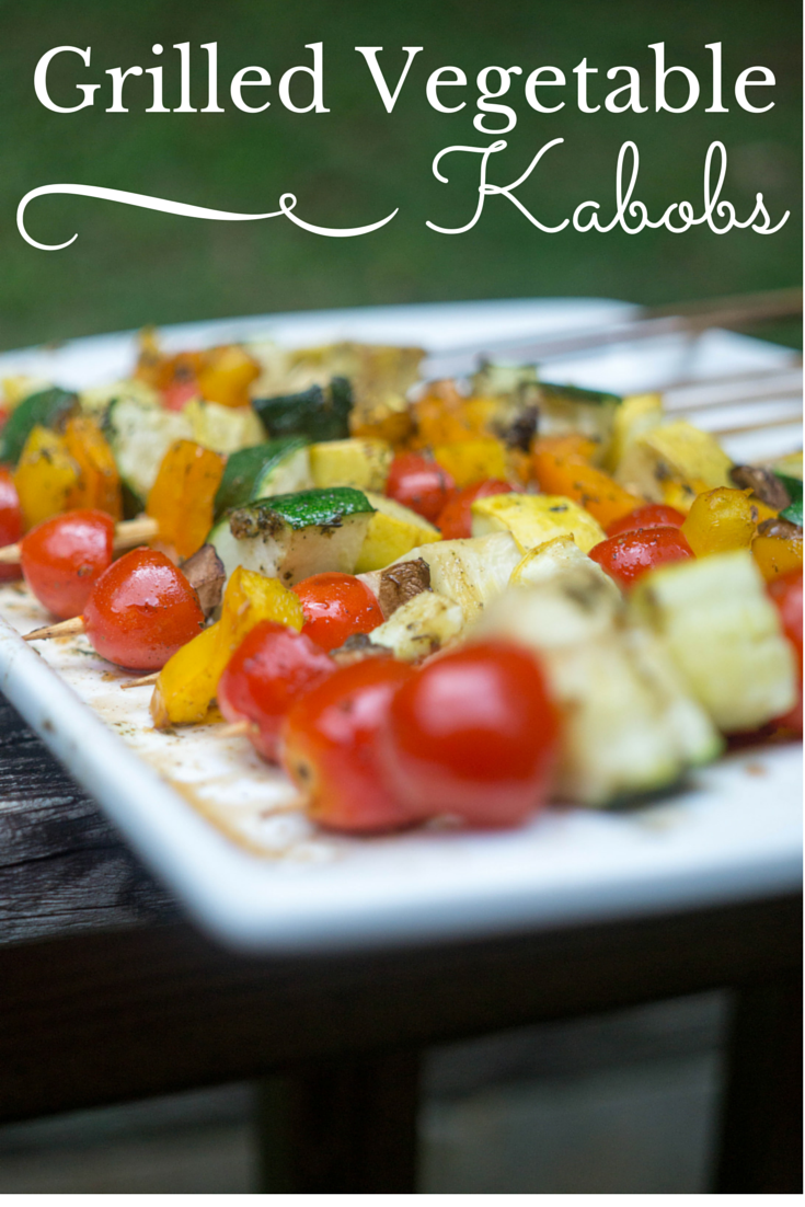 Grilled Vegetable Kabobs