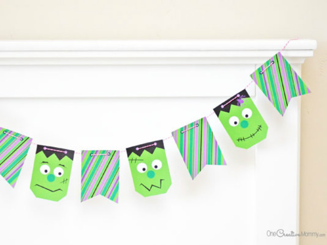 Mini Frankenstein Bunting