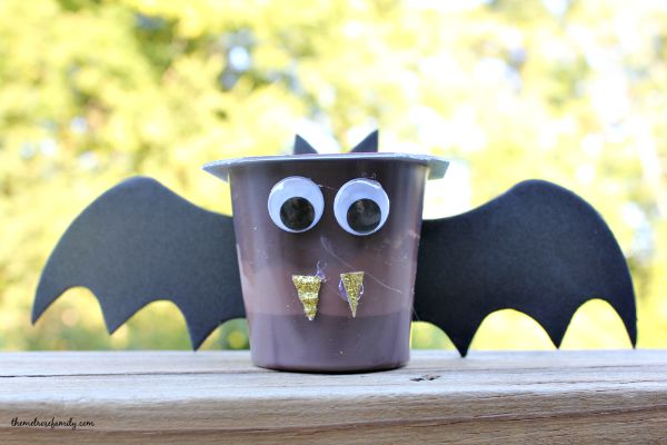 Bat Pudding Cups