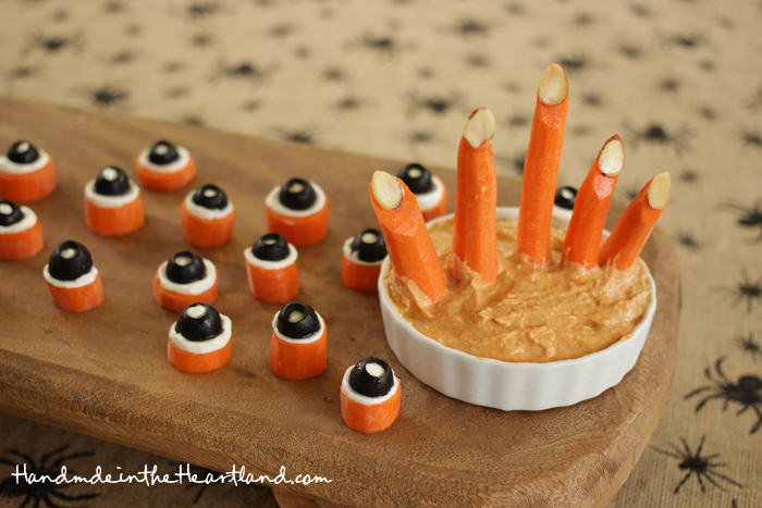 Carrot Eyeballs and Fingers