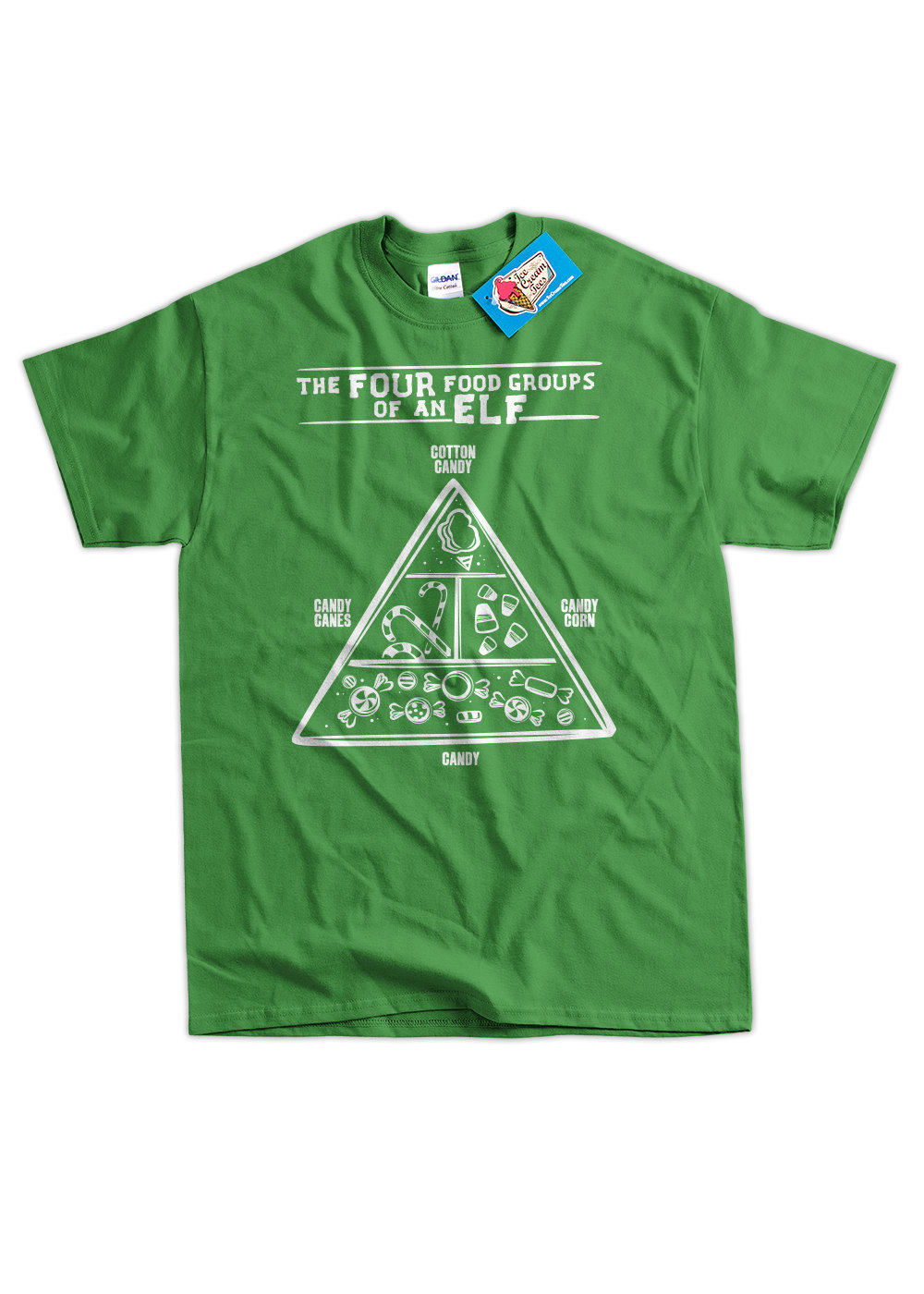 Elf Food Groups Tee
