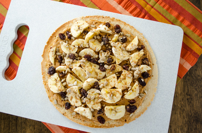 Bananas, Raisins, and Peanut Butter