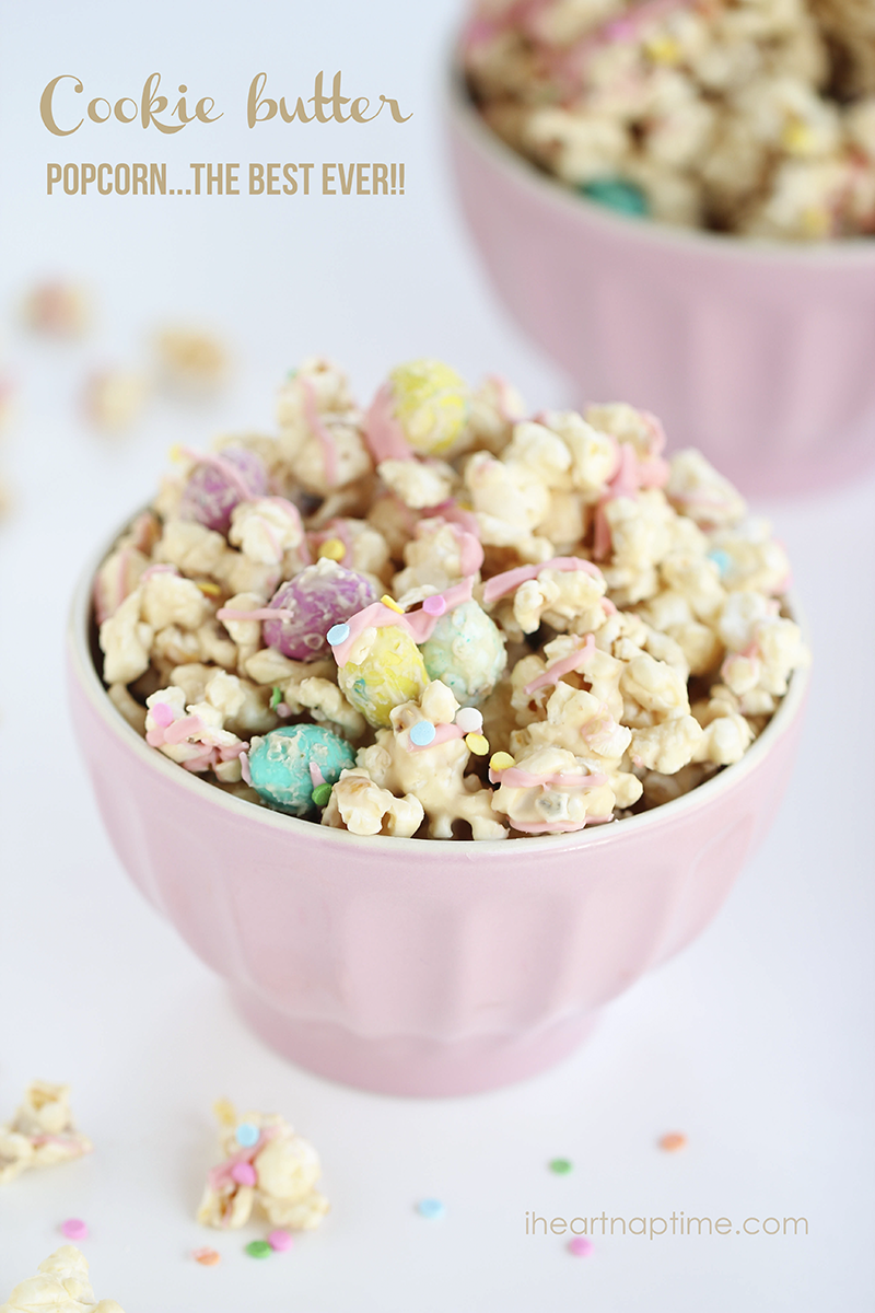 Cookie Butter Popcorn 