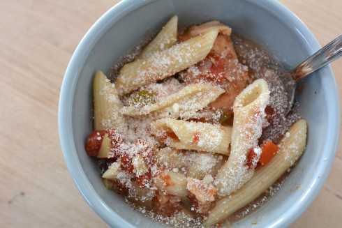 Slow-Cooker Chicken Parmesan Soup