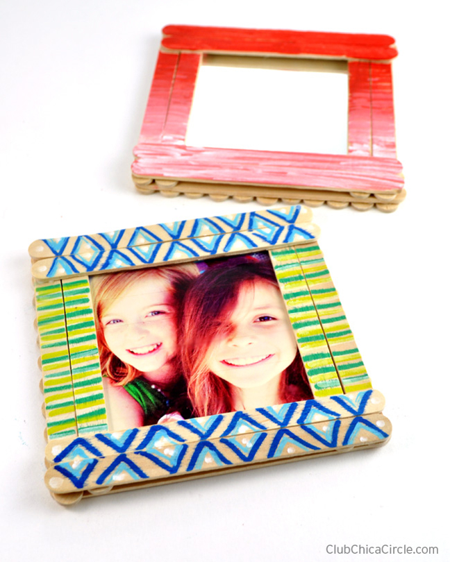 Painted Photo Frames