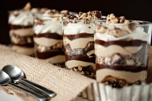 Tagalong Peanut Butter Parfait