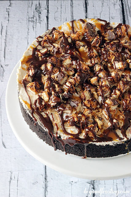 Samoa/Caramel deLite Ice Cream Cake