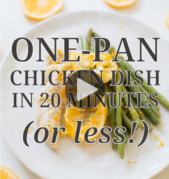 One Pan Lemon Chicken in 20 Minutes (Or Less)