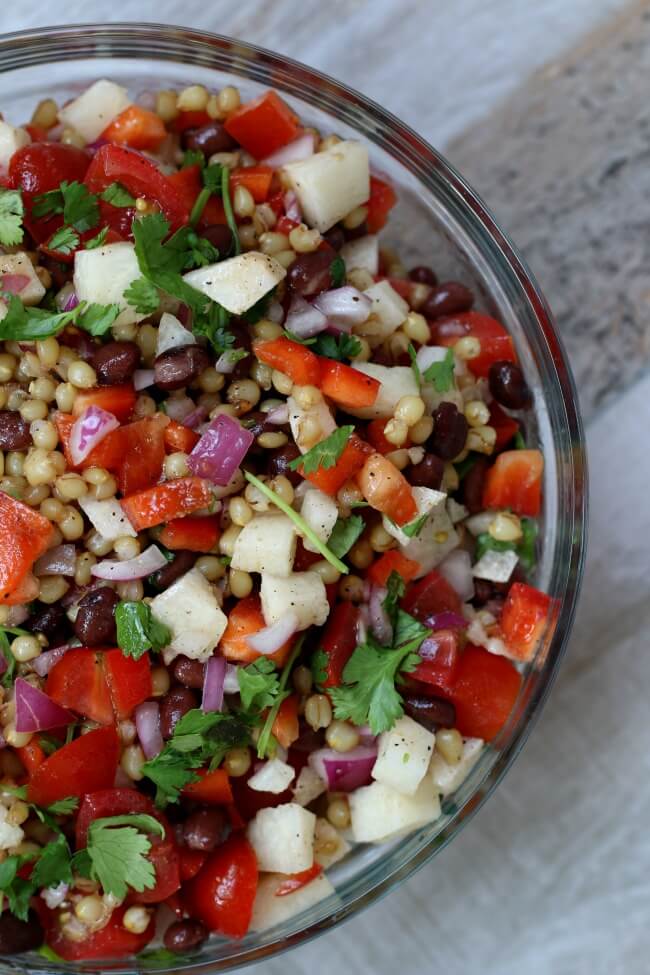 Wheat Berry Salad with Lime Dressing