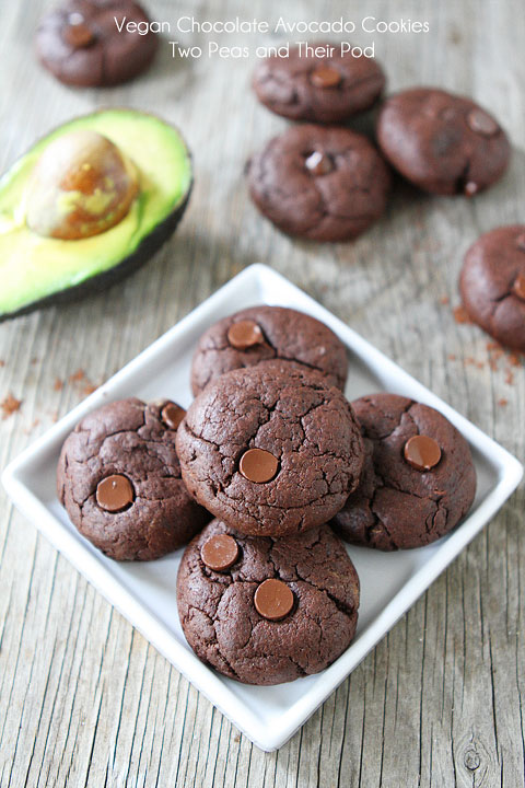 Chocolate Avocado Cookies