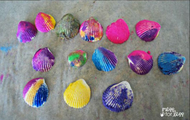 Sand Art Seashells