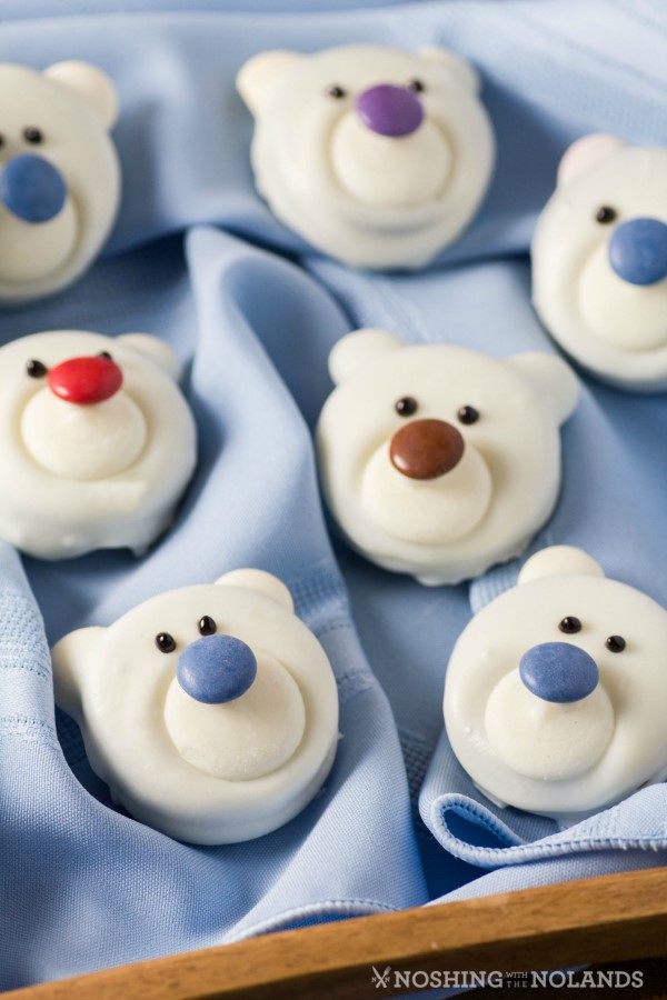 No-Bake Polar Bear Cookies
