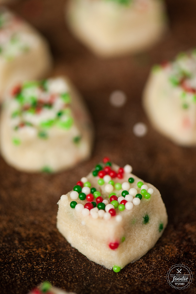 Shortbread Cookie Bites