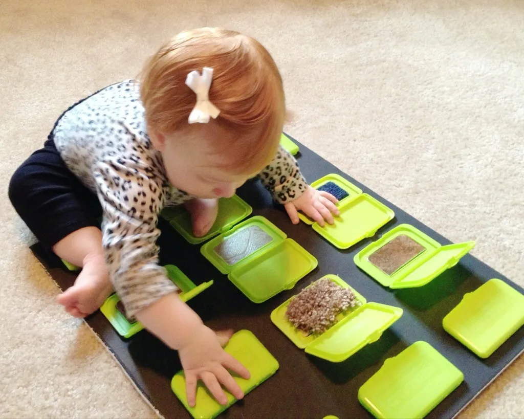 Peek-A-Boo Sensory Board