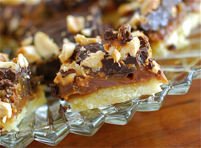 Homemade Snickers Bars